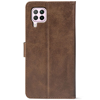 Чохол-книжка Crazy Horse Clasic для Huawei P40 Lite Brown (Front)