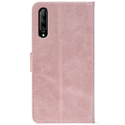 Чохол-книжка Crazy Horse Clasic для Huawei P Smart Pro Rose Gold (Front)