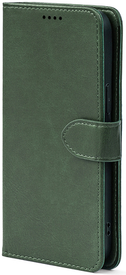 Чохол-книжка Crazy Horse Clasic для Infinix Hot 12 Play Dark Green (Front)