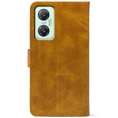 Чохол-книжка Crazy Horse Clasic для Infinix Hot 20 5G Camel (Front)