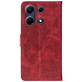 Чохол-книжка Crazy Horse Clasic для Infinix Note 30 4G Red Wine (Front)