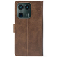 Чохол-книжка Crazy Horse Clasic для Motorola Edge 50 Ultra Brown (Front)