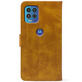 Чохол-книжка Crazy Horse Clasic для Motorola G100 Camel (Front)