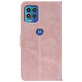 Чохол-книжка Crazy Horse Clasic для Motorola G100 Rose Gold (Front)