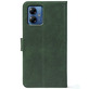 Чохол-книжка Crazy Horse Clasic для Motorola G14 Dark Green (Front)