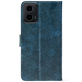 Чохол-книжка Crazy Horse Clasic для Motorola G34 Dark Blue (Front)