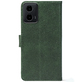 Чохол-книжка Crazy Horse Clasic для Motorola G34 Dark Green (Front)