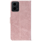 Чохол-книжка Crazy Horse Clasic для Motorola G34 Rose Gold (Front)