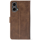 Чохол-книжка Crazy Horse Clasic для Motorola G85 Brown (Front)