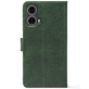 Чохол-книжка Crazy Horse Clasic для Motorola G85 Dark Green (Front)