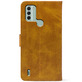 Чохол-книжка Crazy Horse Clasic для Nokia C31 Camel (Front)