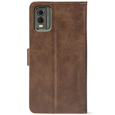 Чохол-книжка Crazy Horse Clasic для Nokia C32 Brown (Front)