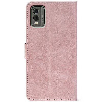 Чохол-книжка Crazy Horse Clasic для Nokia C32 Rose Gold (Front)