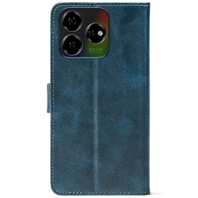 Чохол-книжка Crazy Horse Clasic для Nubia V60 Design Dark Blue (Front)