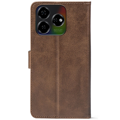 Чохол-книжка Crazy Horse Clasic для Nubia V60 Design Brown (Front)