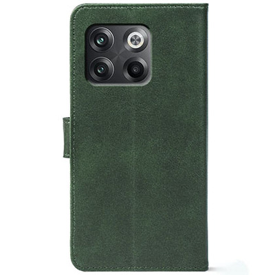 Чохол-книжка Crazy Horse Clasic для OnePlus 10T Dark Green (Front)