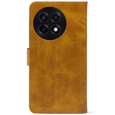 Чохол-книжка Crazy Horse Clasic для OnePlus 13R Camel (Front)