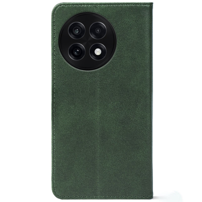 Чохол-книжка Crazy Horse Clasic для OnePlus 13R Dark Green (Strong)