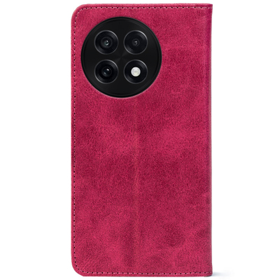 Чохол-книжка Crazy Horse Clasic для OnePlus 13R Magenta (Strong)