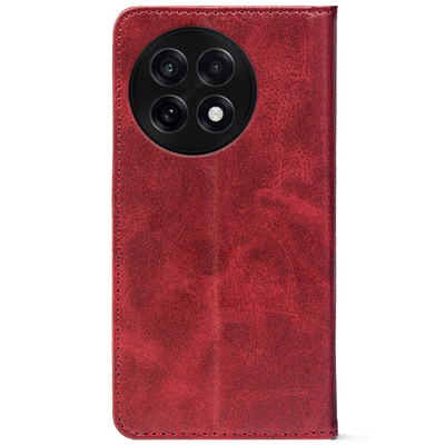 Чохол-книжка Crazy Horse Clasic для OnePlus 13R Red Wine (Strong)