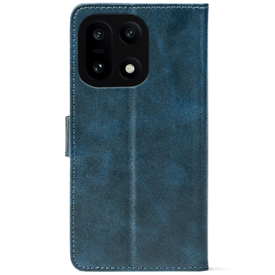 Чохол-книжка Crazy Horse Clasic для OnePlus 15 Dark Blue (Front)
