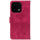 Чохол-книжка Crazy Horse Clasic для OnePlus 15 Magenta (Front)