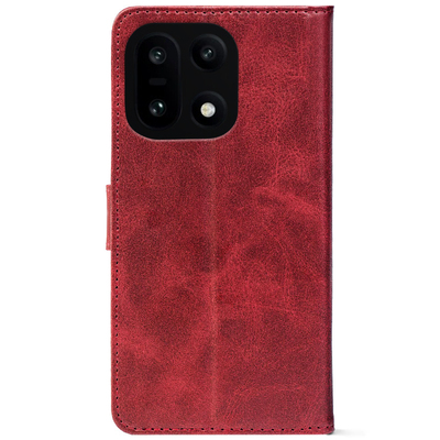 Чохол-книжка Crazy Horse Clasic для OnePlus 15 Red Wine (Front)