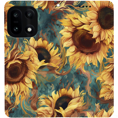 Чохол-книжка BoxFace для OnePlus 15 Соняшники