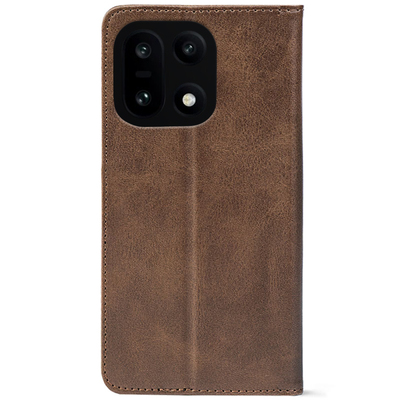 Чохол-книжка Crazy Horse Clasic для OnePlus 15 Brown (Strong)