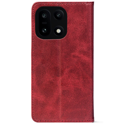 Чохол-книжка Crazy Horse Clasic для OnePlus 15 Red Wine (Strong)