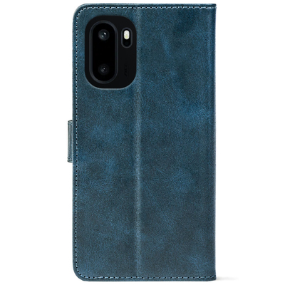 Чохол-книжка Crazy Horse Clasic для OnePlus 15R Dark Blue (Front)