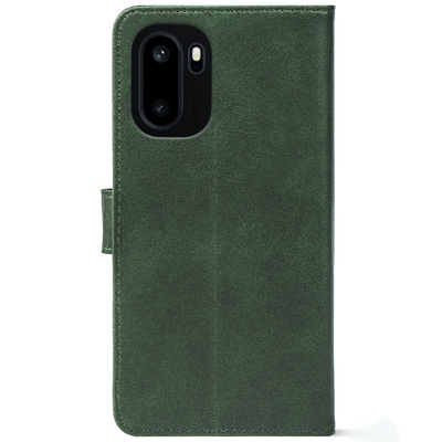 Чохол-книжка Crazy Horse Clasic для OnePlus 15R Dark Green (Front)