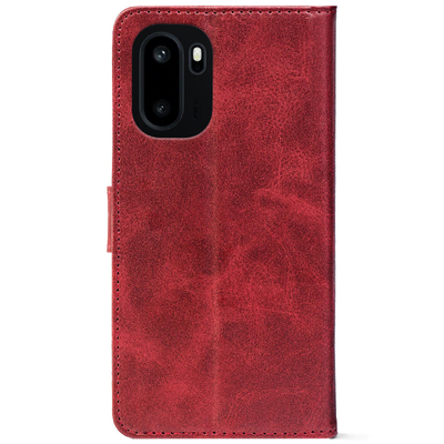 Чохол-книжка Crazy Horse Clasic для OnePlus 15R Red Wine (Front)