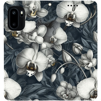 Чохол-книжка BoxFace для OnePlus 15R Білі орхідеї