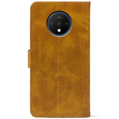 Чохол-книжка Crazy Horse Clasic для OnePlus 7T Camel (Front)