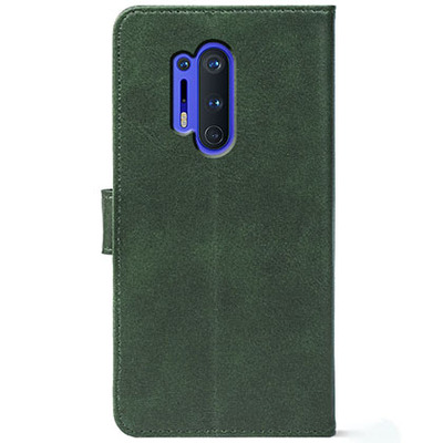 Чохол-книжка Crazy Horse Clasic для OnePlus 8 Pro Dark Green (Front)