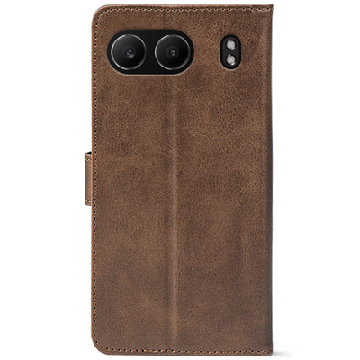 Чохол-книжка Crazy Horse Clasic для OnePlus Nord 4 Brown (Front)
