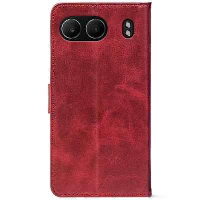 Чохол-книжка Crazy Horse Clasic для OnePlus Nord 4 Red Wine (Front)
