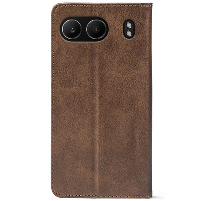 Чохол-книжка Crazy Horse Clasic для OnePlus Nord 4 Brown (Strong)
