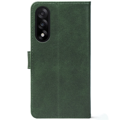 Чохол-книжка Crazy Horse Clasic для OnePlus Ace 5 Ultra Dark Green (Front)