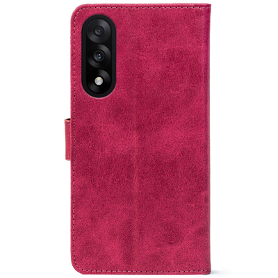 Чохол-книжка Crazy Horse Clasic для OnePlus Ace 5 Ultra Magenta (Front)