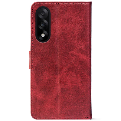 Чохол-книжка Crazy Horse Clasic для OnePlus Nord 5 Red Wine (Front)