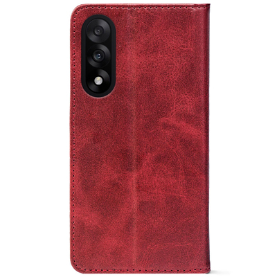Чохол-книжка Crazy Horse Clasic для OnePlus Ace 5 Ultra Red Wine (Strong)