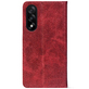 Чохол-книжка Crazy Horse Clasic для OnePlus Ace 5 Ultra Red Wine (Strong)