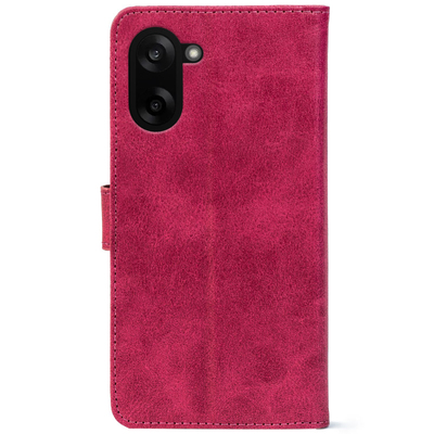 Чохол-книжка Crazy Horse Clasic для OnePlus Nord CE5 Magenta (Front)