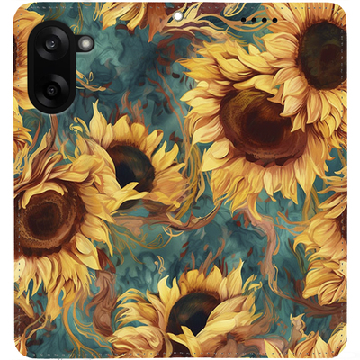 Чохол-книжка BoxFace для OnePlus Nord CE5 Соняшники