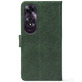 Чохол-книжка Crazy Horse Clasic для Oppo A60 Dark Green (Front)