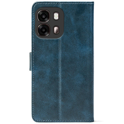 Чохол-книжка Crazy Horse Clasic для Oppo A6s 4G Dark Blue (Front)