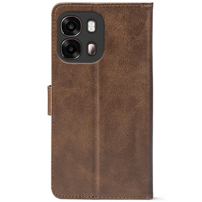 Чохол-книжка Crazy Horse Clasic для Oppo A6s 4G Brown (Front)