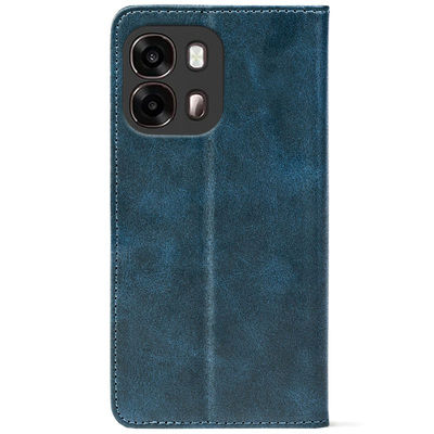 Чохол-книжка Crazy Horse Clasic для OPPO A6s 4G Dark Blue (Strong)